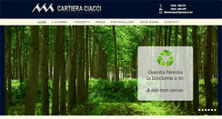 Desktop Screenshot of cartieraciacci.sm